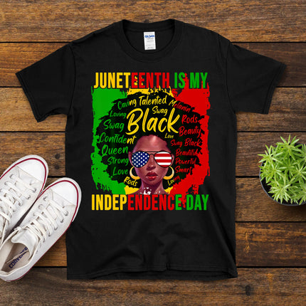 Black Women Afro Melanin T-Shirt