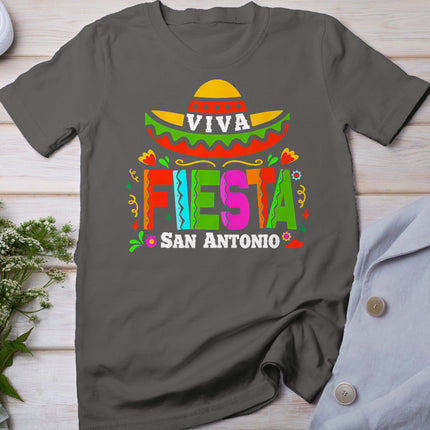 Viva Fiesta San Antonio Cinco De Mayo Sombrero Women Kids T-Shirt