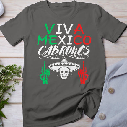 Viva Mexico Cabrones Independence Day Mexican Flag Mexico T-Shirt