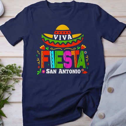 Viva Fiesta San Antonio Cinco De Mayo Sombrero Women Kids T-Shirt