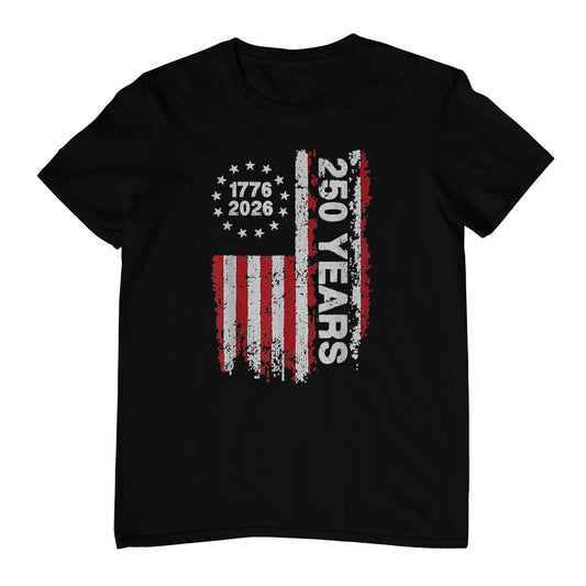 250 Years America Anniversary 250th Independence Day Freedom T-Shirt