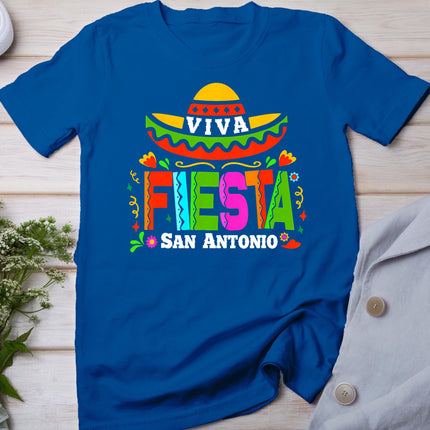 Viva Fiesta San Antonio Cinco De Mayo Sombrero Women Kids T-Shirt