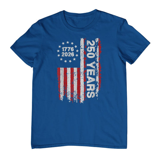 250 Years America Anniversary 250th Independence Day Freedom T-Shirt