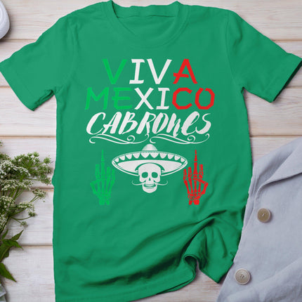 Viva Mexico Cabrones Independence Day Mexican Flag Mexico T-Shirt