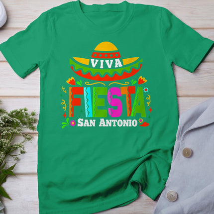 Viva Fiesta San Antonio Cinco De Mayo Sombrero Women Kids T-Shirt