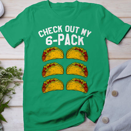 6 Pack Fitness Taco Funny Mexican Gym Top For Taco Lovers T-Shirt