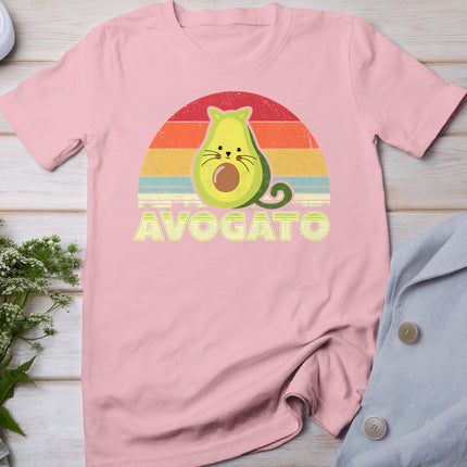 Avogato Retro Cat Avocado Cinco De Mayo T-Shirt