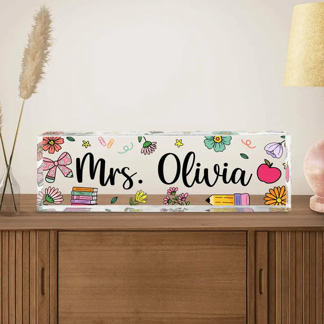 Desk Name Plates