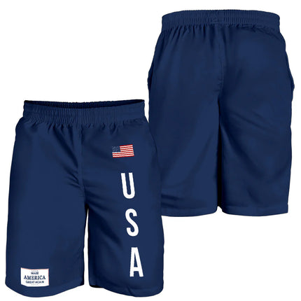 Men'S USA MAGA Shorts