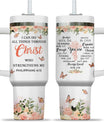 Christian Tumblers for Women with Handle - Christian Drinking Cup for Women Faith - Inspirational Tumbler for Women - Christian Gifts for Women (Copy)