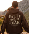 Faith over Fear Sweatshirt,Christian Shirt,Bible Verse Hoodi