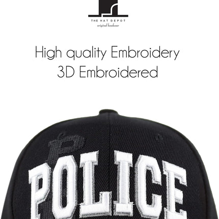 Law Enforcement 3D Embroidered Hat.