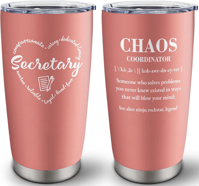 Administrative Professional Day Gift for Schools Secretaries Tumbler 20oz