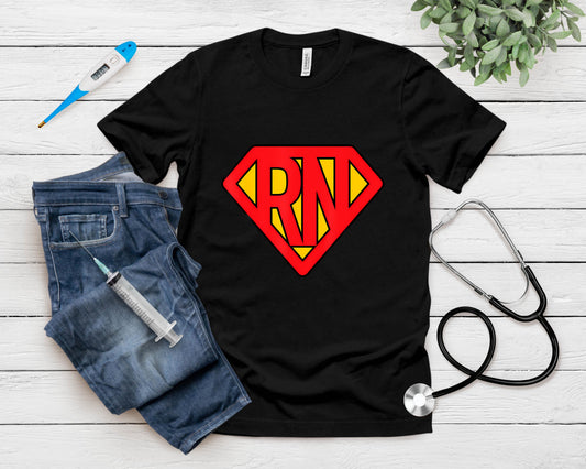Super Nurse Rn Superhero Registered Nurse Hero T-Shirt