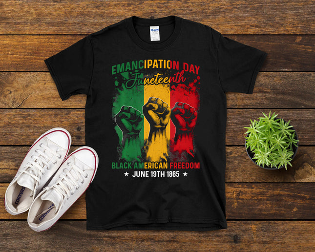 Juneteenth Women Men Kids African Black American Freedom Day T-Shirt