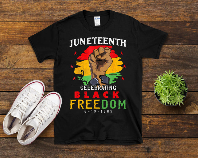 Juneteenth Celebrate Black Freedom Day Men Women Graphic T-Shirt