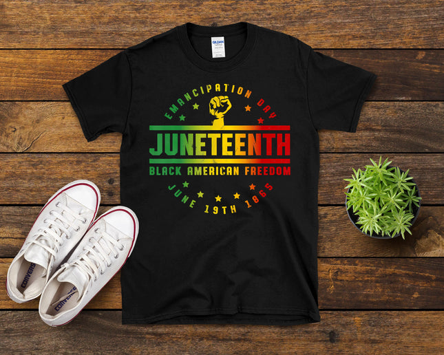 Juneteenth Emancipation Black American Freedom Black Pride T-Shirt