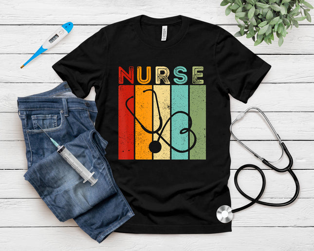 Vintage Nurse Retro Rn Nursing Student Graduation Men Women T-Shirt