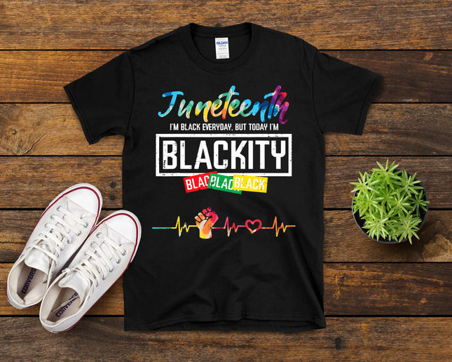 Juneteenth Blackity Black History African Women Girls Kids T-Shirt