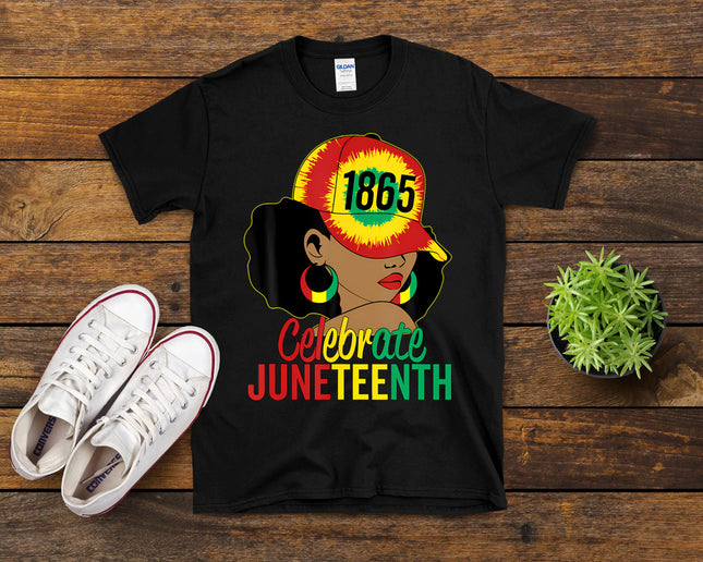 Juneteenth 1865 Celebrate Freedom Day African American Women T-Shirt