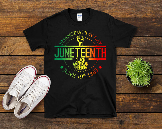 Juneteenth African American Freedom Black History June 19 T-Shirt