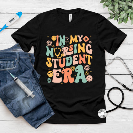 In My Nursing Student Era Funny Future Nurse Nursing School T-Shirt