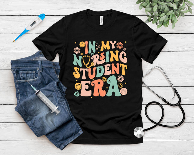 In My Nursing Student Era Funny Future Nurse Nursing School T-Shirt