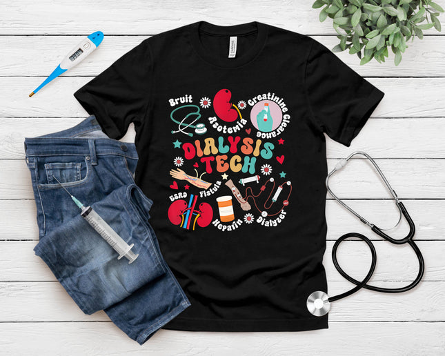 Dialysis Tech Dialysis Technician Appreciation Kidney Rn T-Shirt