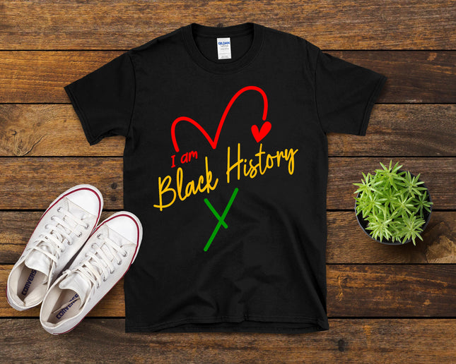 I Am Black History - African Civil Rights - Juneteenth T-Shirt
