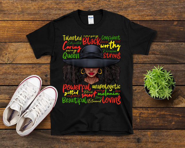 African Black History African American Ladies Juneteenth T-Shirt