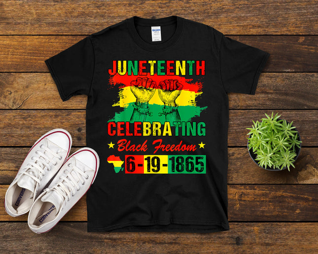 Juneteenth Celebrating Black Freedom 1865 African American T-Shirt