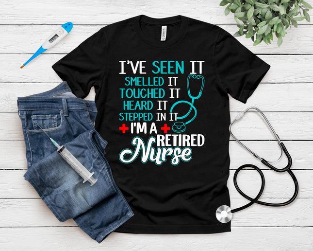 Funny Nurse Retirement Shirt - Retired Nurse Gift T-Shirt