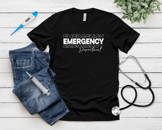 Emergency Department Emergency Room Healthcare Nursing T-Shirt