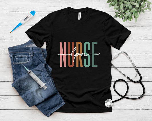 Lpn Nurse Licensed Practical Nursing Nurse Week Healthcare T-Shirt