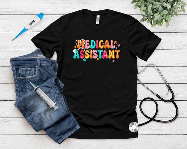 Medical Assistant Ma Cma Nurse Nursing Doctor T-Shirt