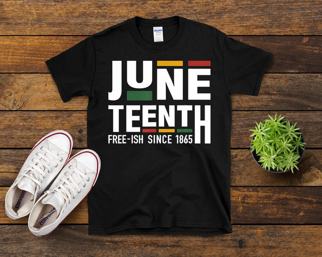 Juneteenth Freeish Since 1865 For Black African Freedom T-Shirt