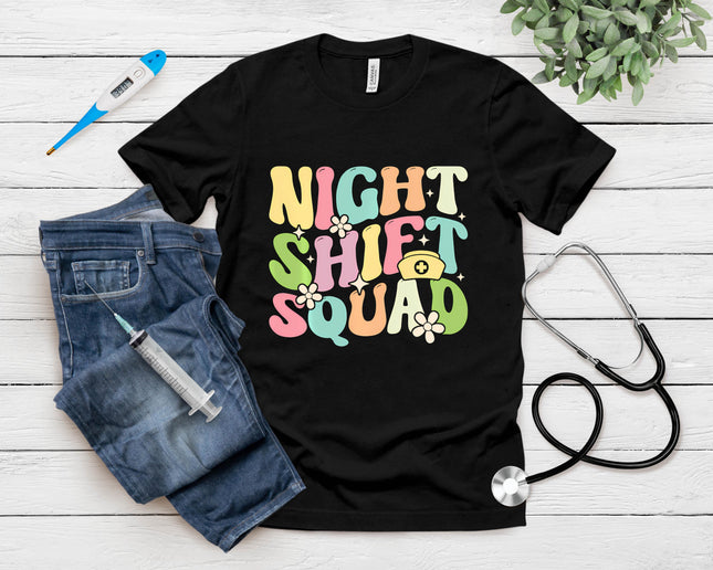 Funny Nursing Rn Lpn Cna Owls Night Shift Lover For Nurse T-Shirt
