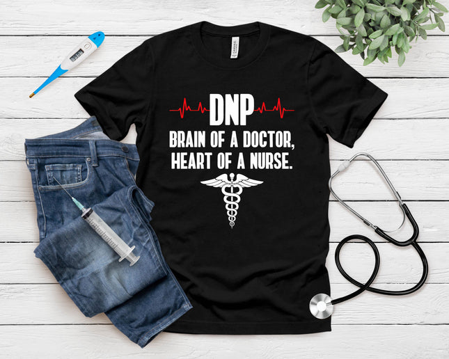 Dnp Doctor Of Nursing Practice Brain Rn Nurse Da1 T-Shirt