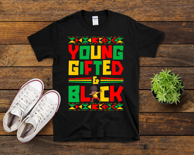 Juneteenth Young Black Boy African American History Boy T-Shirt