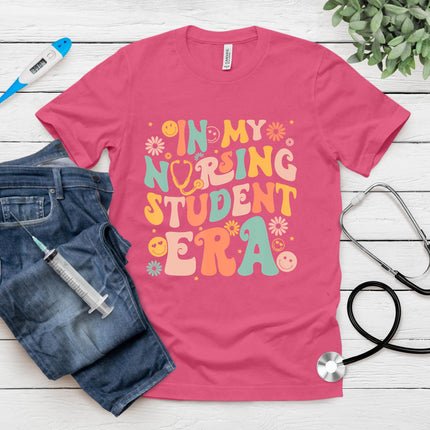 In My Nursing Student Era Funny Future Nurse Nursing School T-Shirt