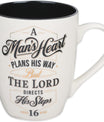 Christian Art Gifts Inspirational Ceramic Coffee & Tea Scripture Mug for Men