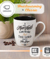 Christian Art Gifts Inspirational Ceramic Coffee & Tea Scripture Mug for Men