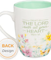 Christian Art Gifts Inspirational Ceramic Coffee & Tea Scripture Mug for Women