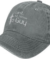 Christian Hat I Can't But Know A Guy Christian Cross Hat for Men Baseball Hats Adjustable Hats