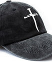 Christian Hats for Men Women Religious Cross Baseball Cap Jesus Adjustable Hat Pastor Gift for Men