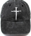 Christian Hats for Men Women Religious Cross Baseball Cap Jesus Adjustable Hat Pastor Gift for Men