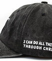 Christian Hats for Men Women Religious Cross Baseball Cap Jesus Adjustable Hat Pastor Gift for Men