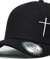 Jesus Cross Nail Hat for Men Women, Funny Adjustable Cotton Embroidered Christian Religious Faith Baseball Cap