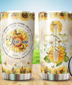 Christian Gifts, Tumbler 20 Oz With Lid And Straw, Religious Flower Women For Tumblers Floral, Jesus Coffee (Copy)