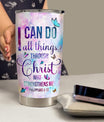 Christian Tumbler 20oz Stainless Steel Insulated Travel Mug Cup for Women Girls Inspiration Bible Verse Religious Gifts for Birthday Christmas